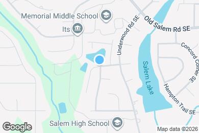 Map image of the property - 3401 Salem Mill Trail SE