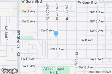 Map image of the property - 307 1/2 SW 19th St