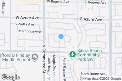 Map image of the property - 6032 Sierra Lakes St