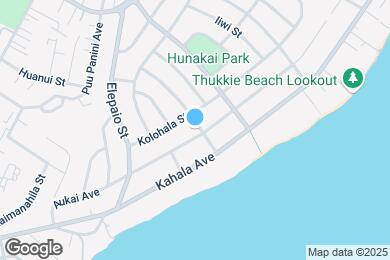 Map image of the property - 4542 Aukai Ave