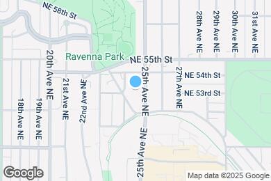 Map image of the property - 5101 25th Ave NE