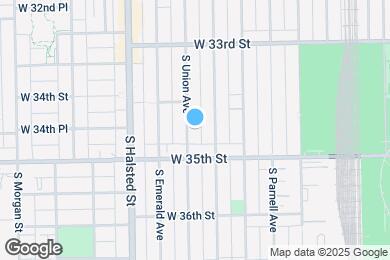 Map image of the property - 3429 S Union Ave
