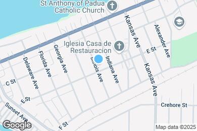 Map image of the property - 333 Illinois Ave