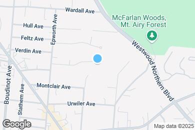 Map image of the property - 2813 Temple Ave