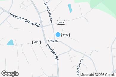 Map image of the property - 5726 Oak Dr