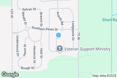 Map image of the property - 3149 Monterey Dr