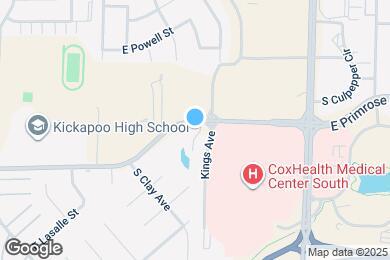 Map image of the property - 930 E Primrose St