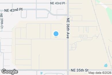 Map image of the property - 3459 NE 38th Ln