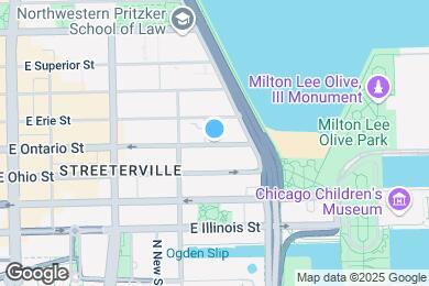 Map image of the property - 448 E Ontario St