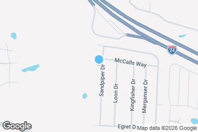 Map image of the property - 3531 Sandpiper Dr