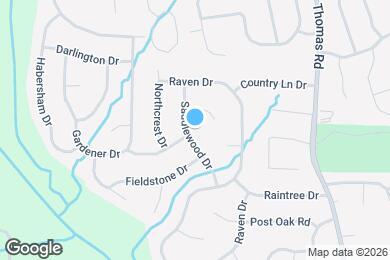 Map image of the property - 8952 Saddlewood Dr