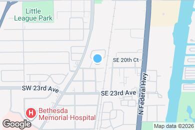 Map image of the property - 301 SE 21st Ave