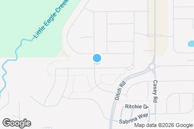 Map image of the property - 1418 Moose Ridge Ln