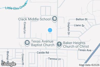 Map image of the property - 1710 Bob White Ct