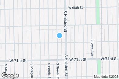 Map image of the property - 6949 S Green St