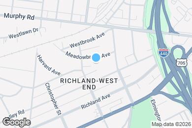 Map image of the property - 3613 Meadowbrook Ave