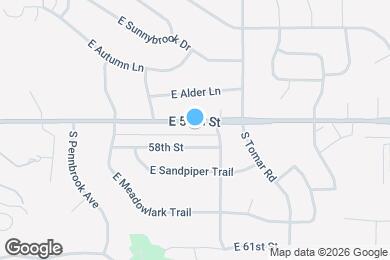 Map image of the property - 605-607 E 57th St
