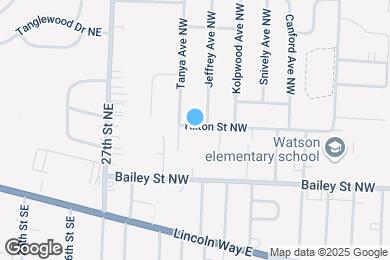 Map image of the property - 2915 Hilton St NW