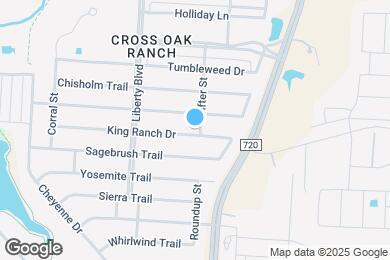Map image of the property - 8925 King Ranch Dr