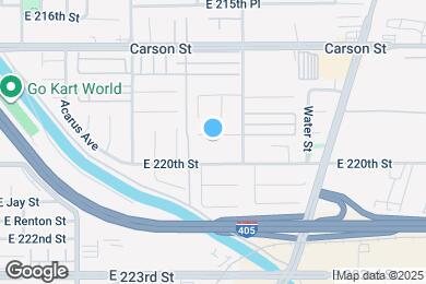 Map image of the property - 1526 E Abila St