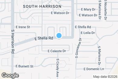 Map image of the property - 9802 E Stella Rd