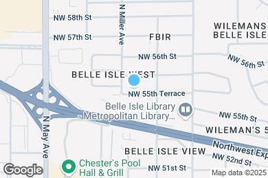 Map image of the property - 2635 NW 55th Terrace