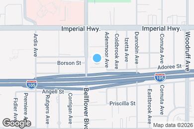 Map image of the property - 9625 Adoree St