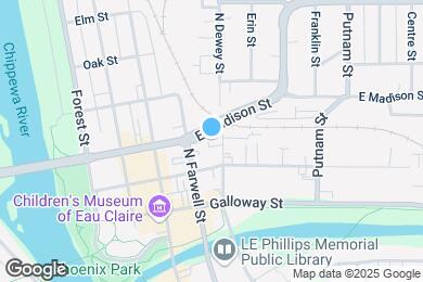 Map image of the property - 324 N Dewey St