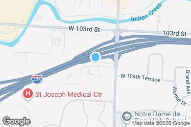 Map image of the property - 410 W 104th St