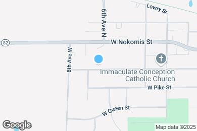 Map image of the property - 604 W Oak St