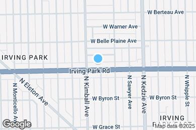 Map image of the property - 3336 W Irving Park Rd