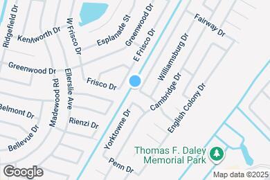 Map image of the property - 1601 Yorktowne Dr