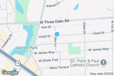 Map image of the property - 815 Sandra Ln