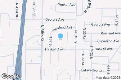 Map image of the property - 2427 N 36th St