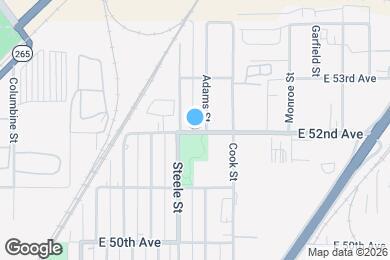 Map image of the property - 5225 Adams St