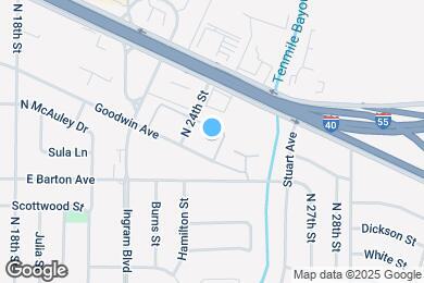 Map image of the property - 2411 Talonwood Dr
