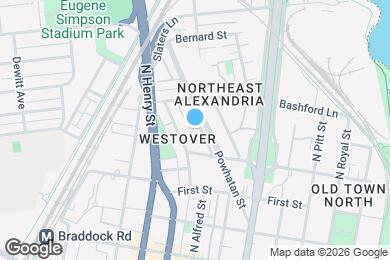 Map image of the property - 1126 Powhatan St