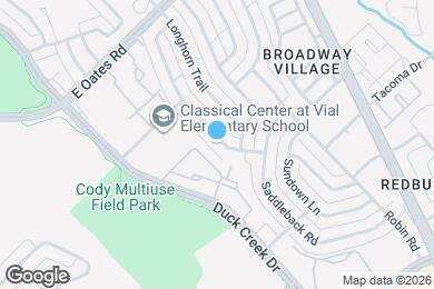 Map image of the property - 5309 Preston Trail