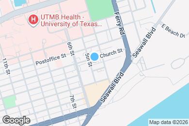 Map image of the property - Palm Shore Apartments