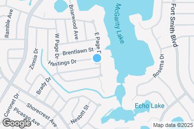 Map image of the property - 1088 E Page Dr