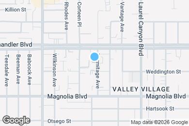 Map image of the property - 5323 Hermitage Ave