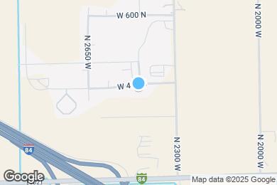 Map image of the property - 2455 W 450 N