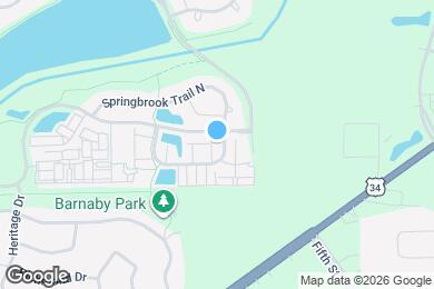 Map image of the property - 262 Springbrook Trl S