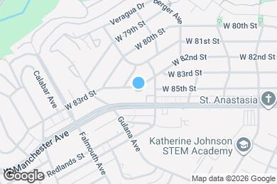 Map image of the property - 7830 W 83rd St