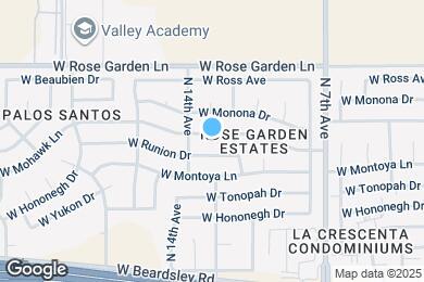 Map image of the property - 1301 W Mohawk Ln