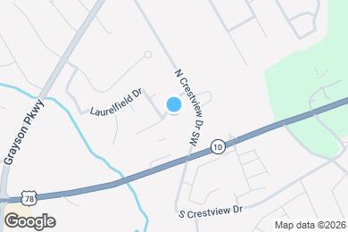 Map image of the property - 1730 Arborwood Dr