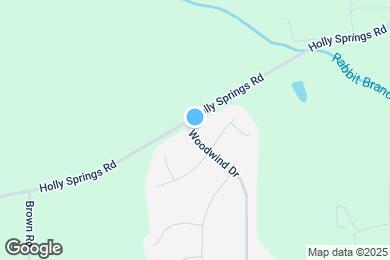Map image of the property - 15 Woodwind Dr
