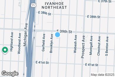 Map image of the property - 3920 Park Ave