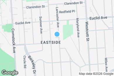 Map image of the property - 860 Lancaster Ave