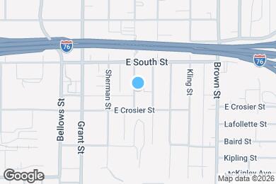 Map image of the property - 837 Sumner St